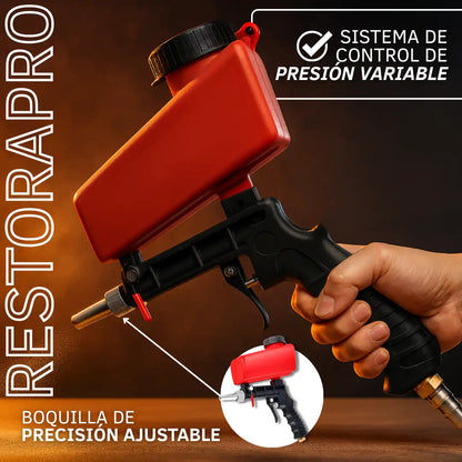 RestoraPro™ – Pistola de arena ultra potente