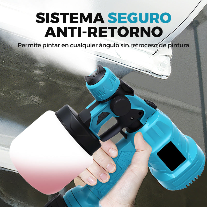 🔥 Pulverizador de pintura eléctrico inalámbrico