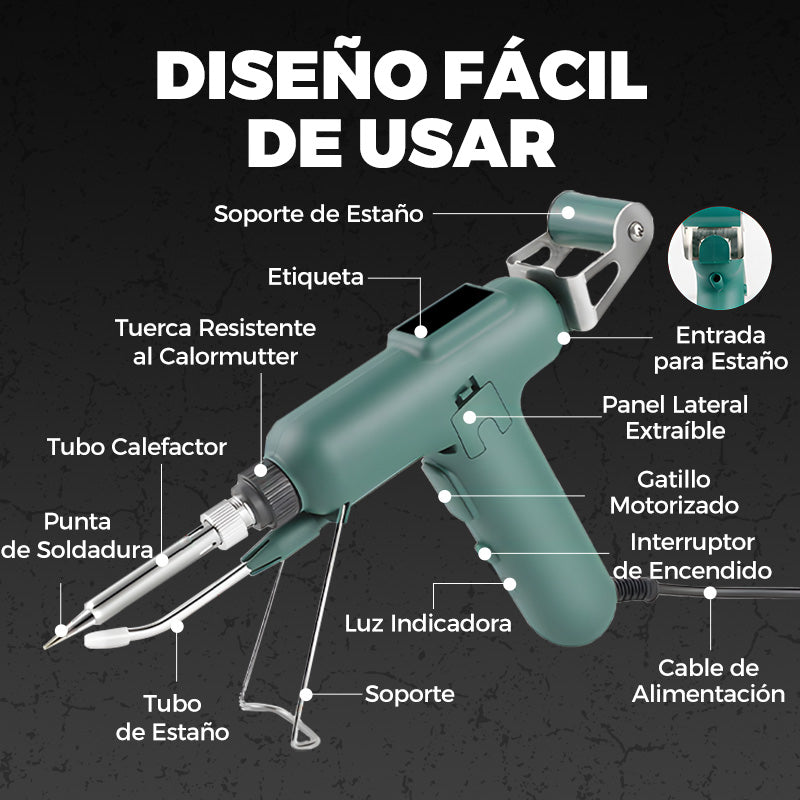 Soldador Eléctrico de Alta Eficiencia