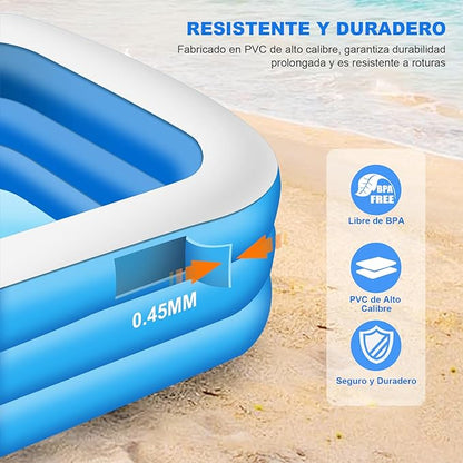 Piscina inflable 200cm x 120