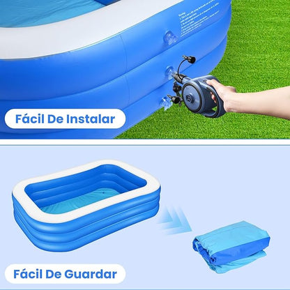 Piscina inflable 200cm x 120