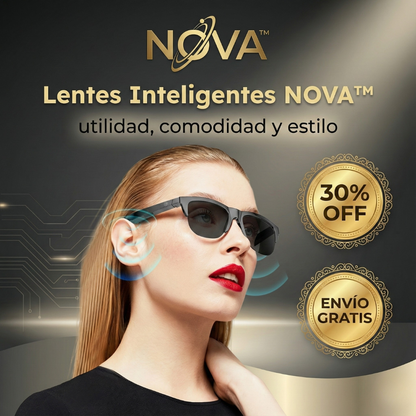 Lentes Inteligentes NOVA™ – Llamadas y música con total libertad