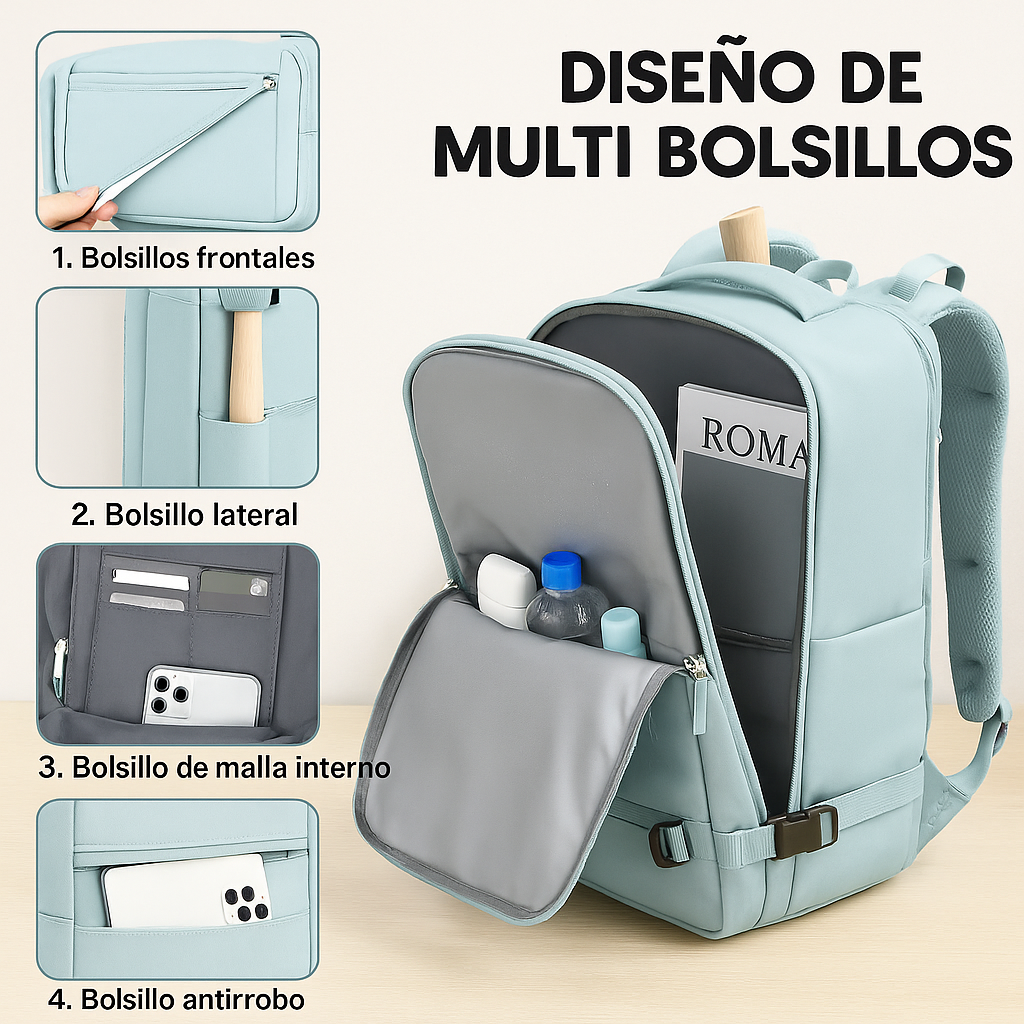 Morral Multiusos™ -Viaja cómodo, organizado y sin estrés