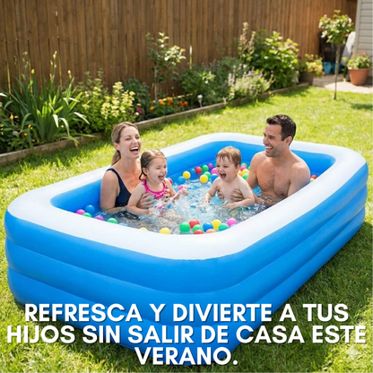 Piscina inflable 200cm x 120