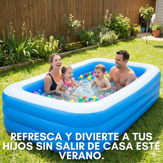 Piscina inflable 200cm x 120