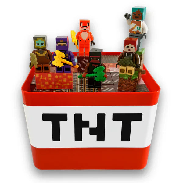 PixelMag™ - Bloques Magnéticos Estilo Minecraft - 3+ años