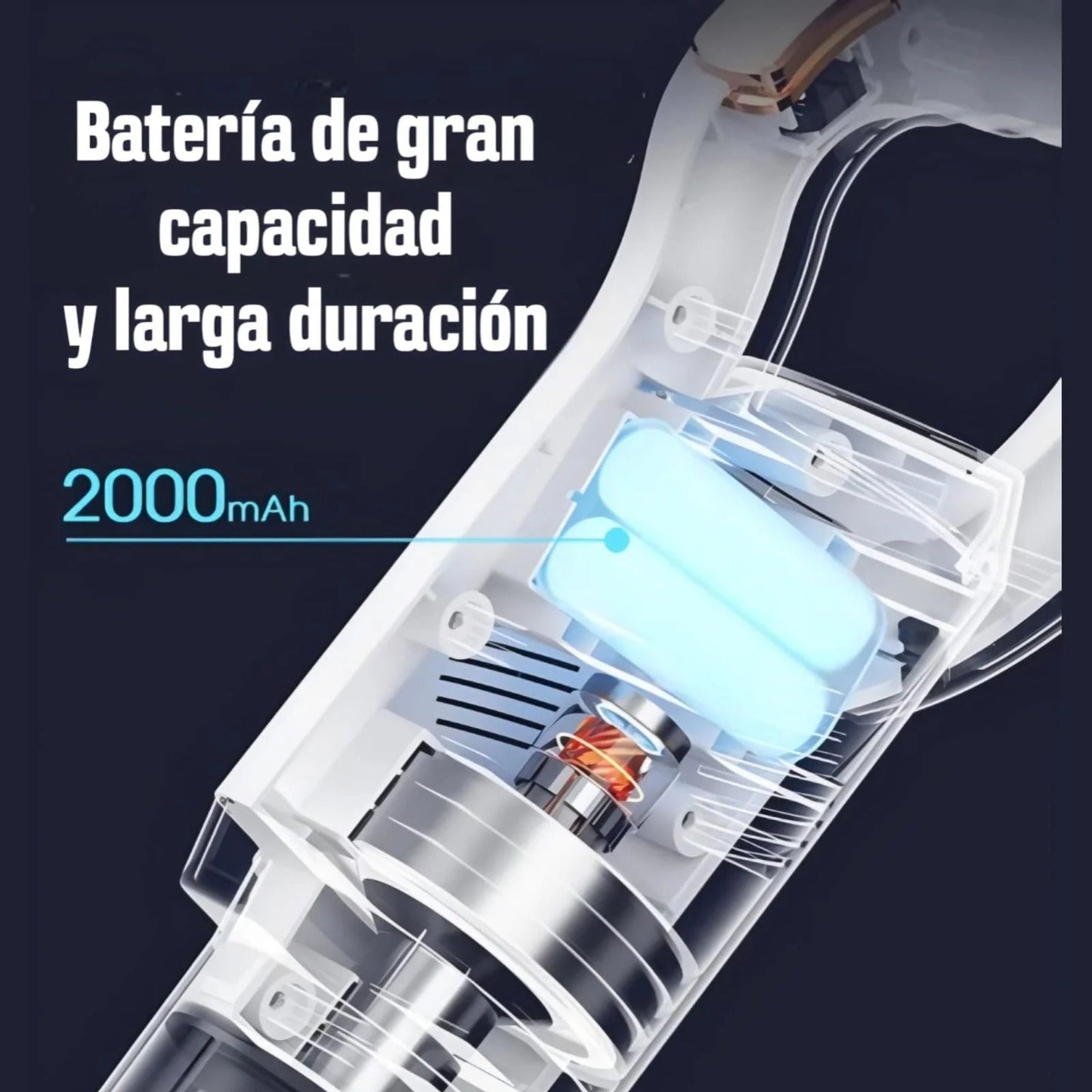 ASPIRADORA PORTATIL A BATERIA