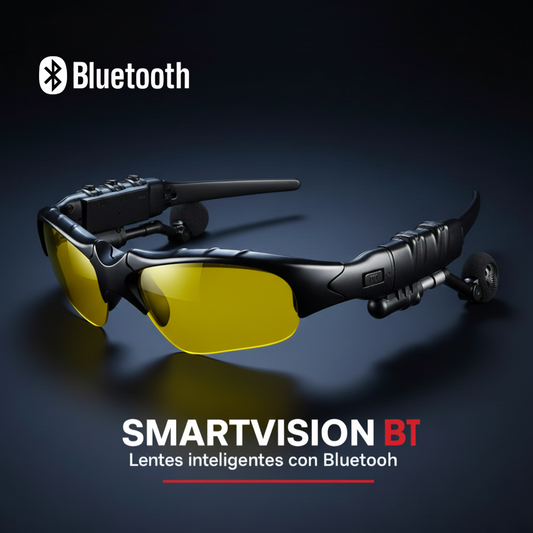 SMARTVISION BT ™ Gafas de Sol con Audífonos Bluetooth (Paga en casa 🏠)