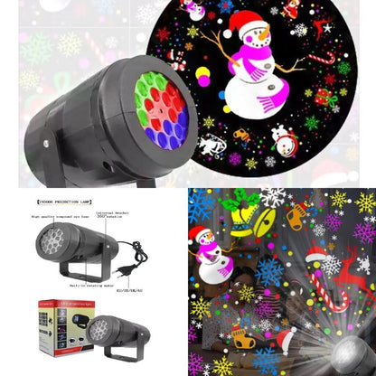 PROYECTOR DE FIGURAS NAVIDEÑAS (🎄🎁🧧🎀🎄) + ENVIO GRATIS 🎁
