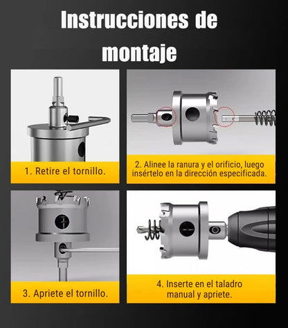 🔥 Broca de metal duro para metal