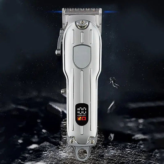 Nueva cortadora de pelo eléctrica con pantalla digital LCD inteligente