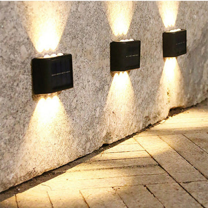 Solar Powered Up & Down Wall Light